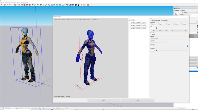 Import and Optimize 3D models in SketchUp with FluidImporter Pro