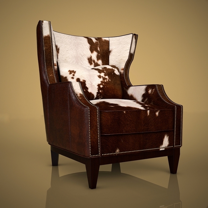 Texas Longhorn Armchair | SketchUcation